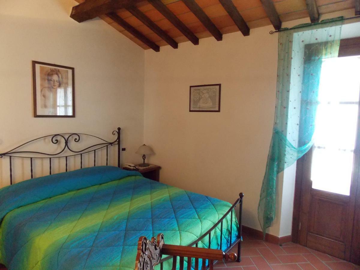 Casale Le Querciole Pensionat Castiglione dʼOrcia Exteriör bild