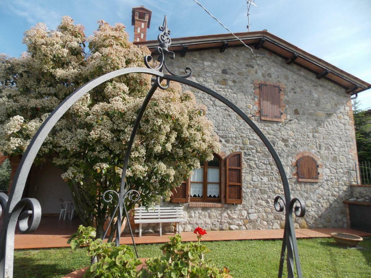 Casale Le Querciole Pensionat Castiglione dʼOrcia Exteriör bild